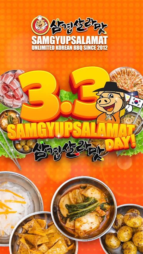 Samgyupsalamat declares March 3, 2023 as Samgyupsalamat .